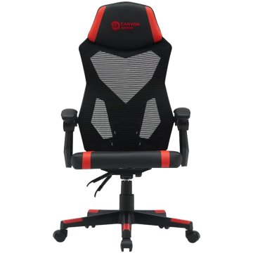 Canyon Flow gaming stolica, Mesh, crno-crvena (CNE-MCH01R)