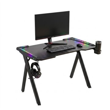 STARCREST Gaming stol G550 s RGB LED rasvjetom (100 × 60 × 72 cm)