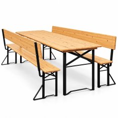STARCREST Pivska garnitura XL s naslonom (200 × 70 cm)