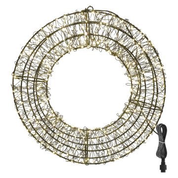 EMOS LED božićni vijenac, 480 LED dioda