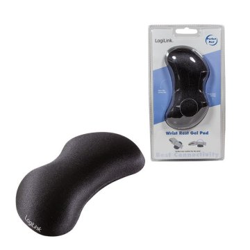LogiLink Podloga za zglob LogiLink ID0136, gel, crna