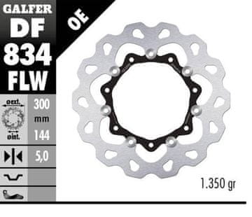 Galfer PREDNJI KOČIONI DISK HARLEY-DAVIDSON (300X144X5) PLUTAJUĆI (VIDI OPIS)