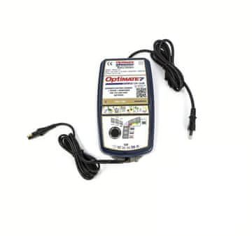 Tecmate OPTIMATE PUNJAČ AKUMULATORA 2024/08 OPTIMATE 7 SELECT 12V 10A, 3-240AH, AGM / GEL / STD / EFB / DEEP CYCLE, SAE (EL)