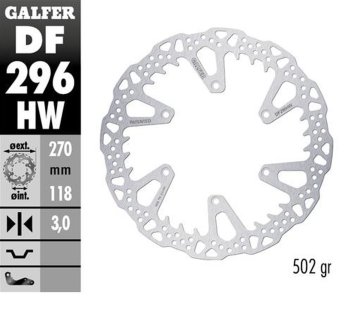 Galfer Prednji kočioni disk Yamaha YZ/WR 125-450 '20-'24 Shark Enduro