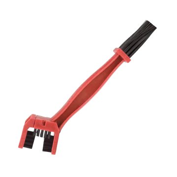 Bike BIKETEC ČETKA ZA ČIŠĆENJE LANCA 25,6 cm x 6 cm x 3,2 cm CRVENA