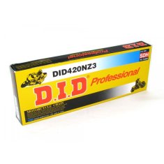 D.I.D 420NZ3-116 POGONSKI LANAC (116 KARIKA) BEZ O-PRSTENOVA (OTVOREN + KOPČA)