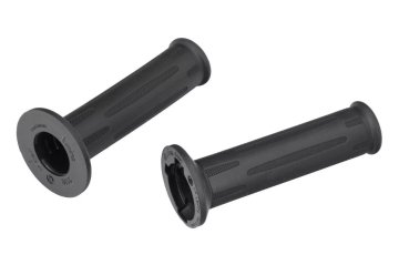 Domino RUČKE ZA CESTE BMW (ZA VOZILA OPREMLJENA GRIJANIM RUČKAMA I NAVIGACIJSKOM RUČKOM) (24+24MM, DULJINA 122MM) S RUPOM, CRNE