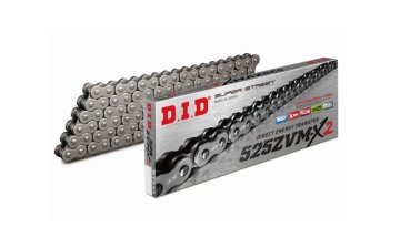 D.I.D Łańcuch napędowy 525ZVMX2-110 X-Ring 110 ogniw otwarty + zakuwka