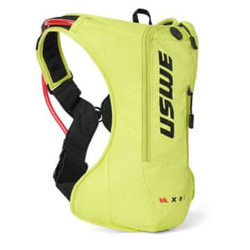 USWE Plecak z bukłakiem Outlander 4 Crazy Yellow żółty fluo 3 l płyn (3 l + 4 l)