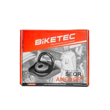 Bike BIKETEC SEQR SIGURNOSNI NOSAČ (SIDRO) 135MM X 116MM, 3 KLJUČA, 14MM VIJAK (UKLJUČENI VIJCI ZA SIDRO)