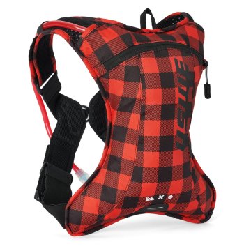 USWE CAMEL TORBA OUTLANDER XC 2 FLANEL BOJA CRNO-CRVENA MOTO/BICIKL ZAPREMINA 1,5 L TEKUĆINE (RUKSAK 2 L)