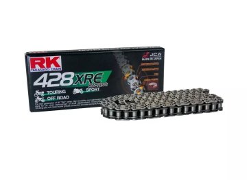 RK POGONSKI LANAC 428XRE-142 (XW-RING) LUG (CLF) UKLJUČEN STANDARDNOM BOJOM (KAPACITET: DO 400 CCM) (27 KN)