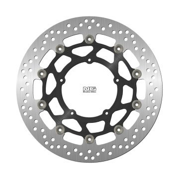 NG PREDNJI KOČIONI DISK HONDA CRF 1100 L AFRICA TWIN ADVENTURE SPORT / DESERT TRACK / DCT '20-'25 (210X109X4,5MM) (5X6,25MM) DESNI PLIVAJUĆI (ALUMINIJSKI SREDIŠNJI DIO)