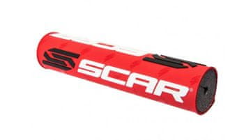 Scar RACING SPUŽVA ZA VOLAN (PREČNI NOSAČ) (250 MM) CRVENA SA LOGOM