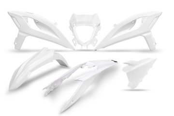 UFO 2025/11 PLASTIČNI SET BETA RR 250 / 300 / 350 / 400 / 450 '25-'26 BOJA BIJELA