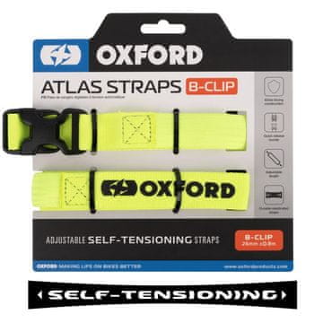 Oxford 12/2025 ATLAS B-CLIP TRANSPORTNE REMENE 26MM X 0.8M FLUO ŽUTE