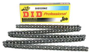 D.I.D 520NZ pogonski lanac 112 karika Enduro Cross srebrni