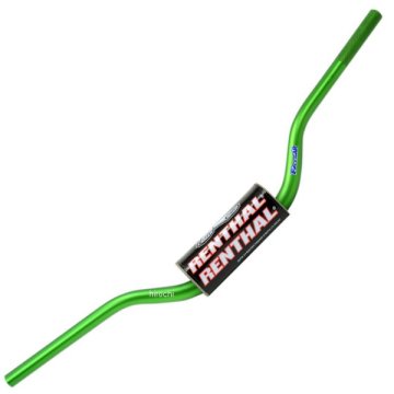 Renthal Fatbar MX 1 1/8" zeleni volan za Honda CR/CRF, Kawasaki KX/KXF sa spužvom - Off-road Moto aluminij