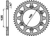 PB Stražnji lančanik JTR897 46 KTM SX EXC LC4 Čelik Izdržljiv Strong