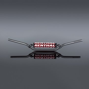 Renthal MX volan 22 mm sivi aluminij RC obložen spužvom za motokros