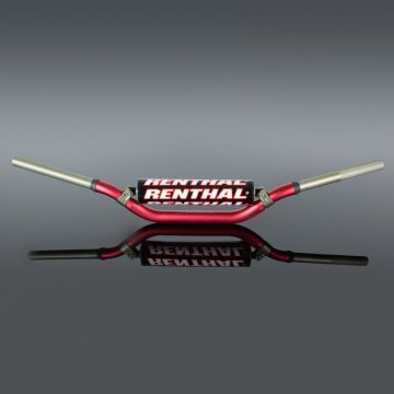 Renthal MX Twinwall 998 Volan 1.1/8 inča (28.6 mm) Crveni s pjenom, ojačani aluminij, za motokros