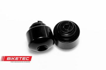 Biketec HONDA ZAVRŠNI DRŽAČI/UTEGCI VOLANA (VIDI DODATNI OPIS) CRNI 2403030000, OEM: 53105-MFJ-D00