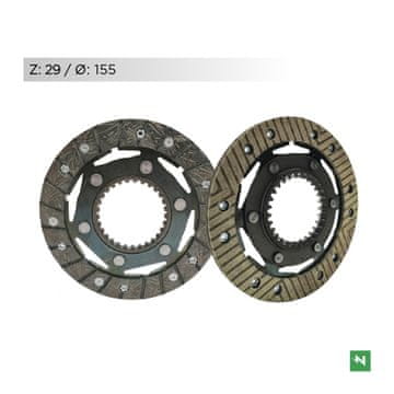 Newfren DISKOVI KVAČILA MOTO GUZZI 850/940/1000/1100/1200 (EBS-0) (SUHO KVAČILO) (DVA DISKA)