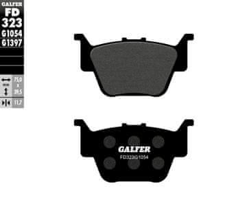 Galfer KOČIONE PLOČICE KH373 POLUMETALNE STRAŽNJE LIJEVE HONDA TRX 420 '09-'19, TRX 450 '04-'09, TRX 500 '14-'19, TRX 650 RINCON '03-'05, TRX 680 RUBICON '06-'14