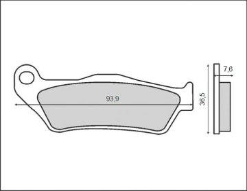Brenta KOČIONE PLOČICE KH181 (ORGANSKE) BREMBO PREDNJA ČELJUST NPR. KTM SX/EXC