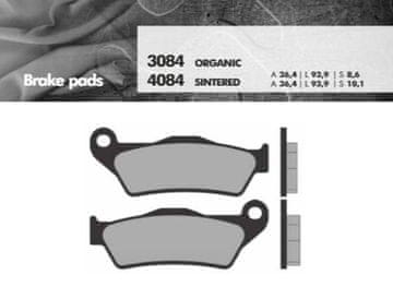 Brenta Klocki hamulcowe KH363 spiek metaliczny złote BMW tył FT 4084