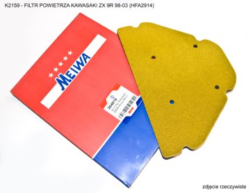 MIW filter zraka Kawasaki ZX-9R 98-03 motocikl HFA2914 Premium