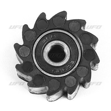 UFO LANAC KAWASAKI KXF 450 '19-'20 CRNI, ZUPČANI (8X38X24MM) 79-5014