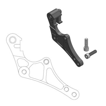 Moto Master PREVELI ADAPTER 320 MM (SUPERMOTO) ZA OEM STEZALJKU - KTM, HUSABERG, HUSQVARNA (VIDI DODATNI OPIS)