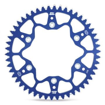 Moto Master T7075 Aluminijski stražnji lančanik, plavi, Yamaha YZ/YZF/WRF 99-24, 49T