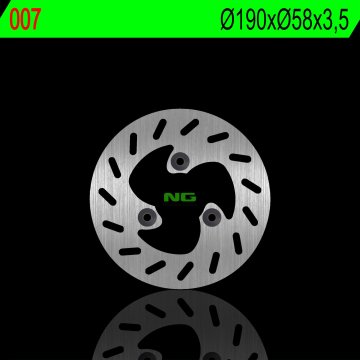 NG Prednji kočioni disk 190mm Keeway Zhara 50/125 2015-2018 Rieju Crosser
