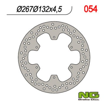 NG Prednji kočioni disk Yamaha XT 600 1985-1994 267 mm 4,5 mm