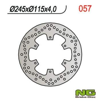 NG Kočioni disk Yamaha XTZ 750 Super Tenere '89-'97 prednji/stražnji