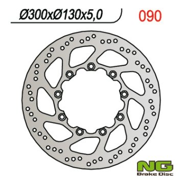 NG Prednji kočioni disk Kawasaki KLE 500 '91-'03 300x130x5 9x10.5mm