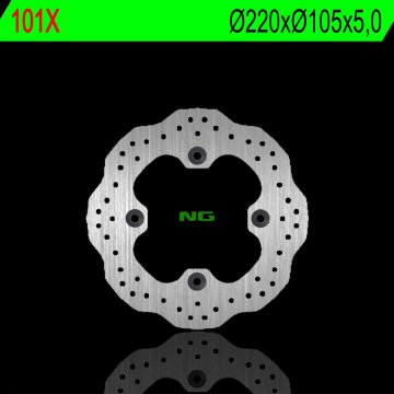 NG Stražnji kočioni disk Wave za motocikle Honda CBR 600F/900/250/300R/600RR/1000RR