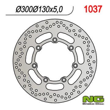 NG prednji kočioni disk za Kawasaki VN/EN 500/800/1500 '94-'03, 300 mm