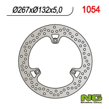 NG Stražnji kočioni disk Yamaha YP 400/XMAX 400/Grand Majesty 250 267 mm