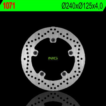 NG kočioni disk sprijeda/straga 240 mm Aprilia Gilera Piaggio 5 rupa