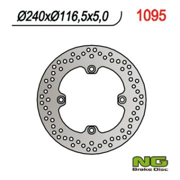 NG Stražnji kočioni disk Honda CBF CBR 600/1000 2006-2016 240x116x5mm
