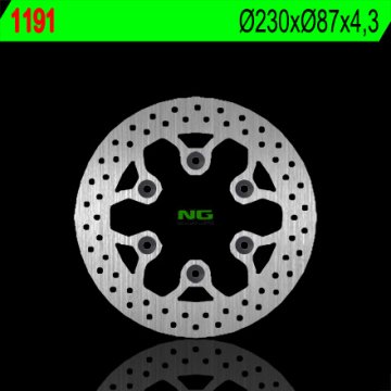 NG Stražnji kočioni disk Hyosu GT 125/250/650 - 230 mm, 4,2 mm, 6x10,5 mm