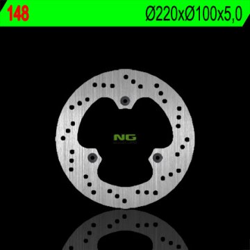 NG stražnji kočioni disk za Kawasaki Ninja 250 2008-2013 220 mm 3 rupe