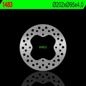 NG kočioni disk prednji/stražnji Arctic Cat/Kymco 2012-2015 (202x95x4)