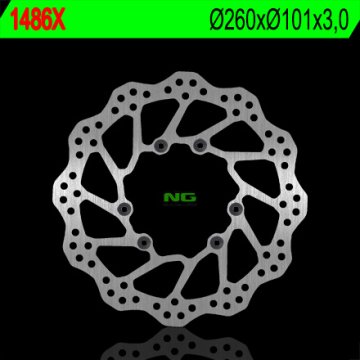 NG Profesionalni prednji kočioni disk Honda CRF 250/450R '15-'22 Wave 260mm