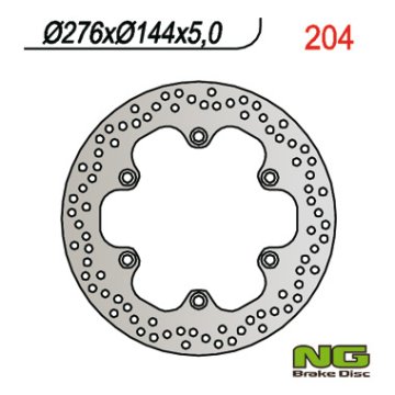 NG kočioni disk prednji/stražnji Honda CBR 600F, XL600V, Triumph Tiger 900