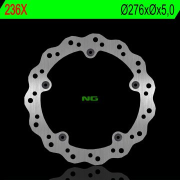 NG Stražnji kočioni disk Wave 276 mm za BMW R 850/1100/1150/1200