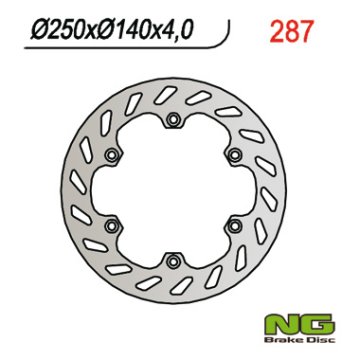 NG Prednji kočioni disk Aprilia RX 50/125, ETX 125 250x140x4 visoki čelik